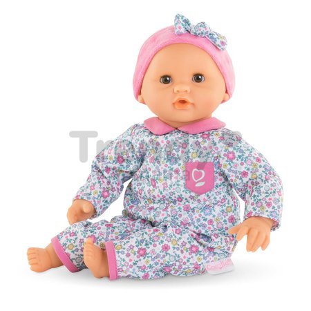 Bábika Bébé Calin Capucine Mon Premier Poupon Corolle s hnedými klipkajúcimi očami 30 cm od 18 mes
