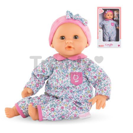 Bábika Bébé Calin Capucine Mon Premier Poupon Corolle s hnedými klipkajúcimi očami 30 cm od 18 mes