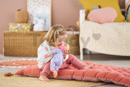 Bábika Bébé Calin Capucine Mon Premier Poupon Corolle s hnedými klipkajúcimi očami 30 cm od 18 mes
