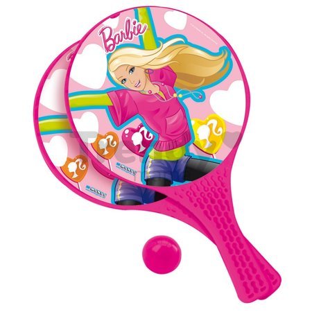 Plážový tenis set Barbie Mondo s 2 raketami a loptičkou