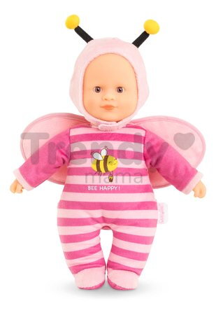 Bábika Sweet Heart Bee Mon Doudou Corolle s hnedými očami kapucňou a krídelkami 30 cm od 9 mes