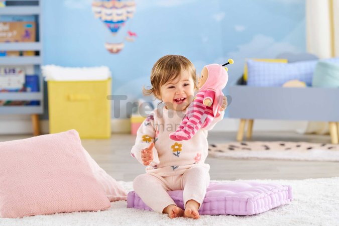 Bábika Sweet Heart Bee Mon Doudou Corolle s hnedými očami kapucňou a krídelkami 30 cm od 9 mes