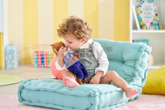 Bábika Bébé Calin Marius Mon Premier Poupon Corolle s hnedými klipkajúcimi očami 30 cm od 18 mes