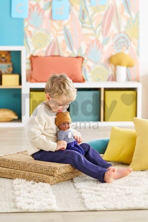 Bábika Bébé Calin Marius Mon Premier Poupon Corolle s hnedými klipkajúcimi očami 30 cm od 18 mes