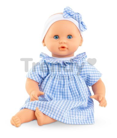 Bábika Bébé Calin Milly Mon Premier Poupon Corolle s modrými klipkajúcimi očami 30 cm od 18 mes