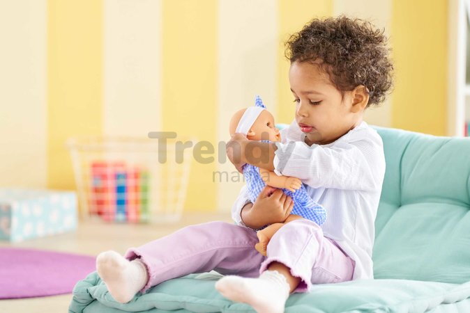 Bábika Bébé Calin Milly Mon Premier Poupon Corolle s modrými klipkajúcimi očami 30 cm od 18 mes