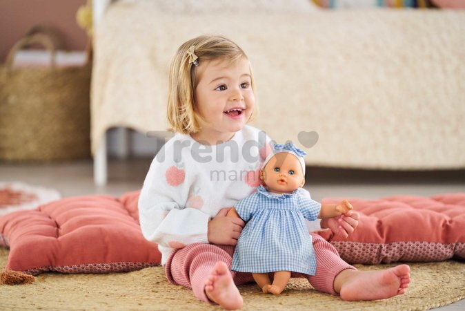 Bábika Bébé Calin Milly Mon Premier Poupon Corolle s modrými klipkajúcimi očami 30 cm od 18 mes