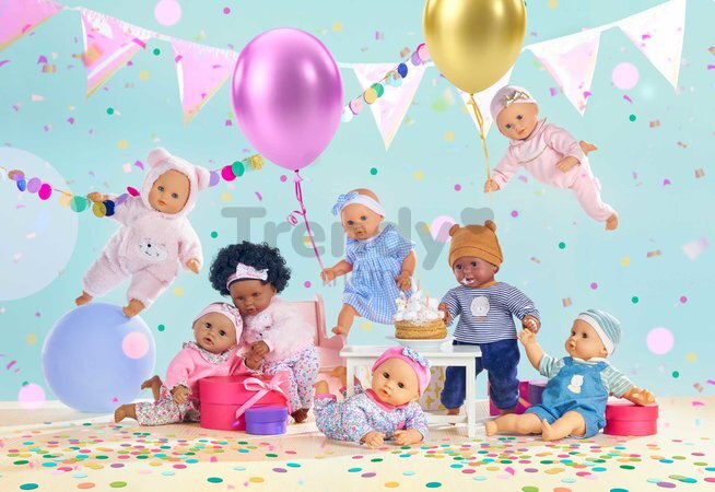 Bábika Bébé Calin Milly Mon Premier Poupon Corolle s modrými klipkajúcimi očami 30 cm od 18 mes