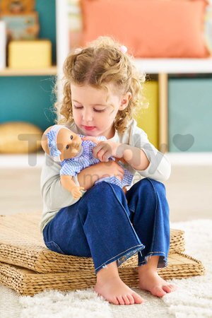 Bábika Bébé Calin Milly Mon Premier Poupon Corolle s modrými klipkajúcimi očami 30 cm od 18 mes