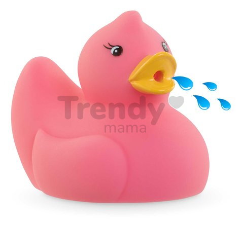 Bábika na kúpanie Baby Bath Coralie Mon Premiere Poupon Corolle s hnedými klipkajúcimi očami a kačičkou 30 cm od 18 mes