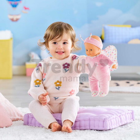 Bábika motýlik Sweet Heart Butterfly Mon Doudou Corolle s modrými očami a krídelkami 30 cm od 9 mes