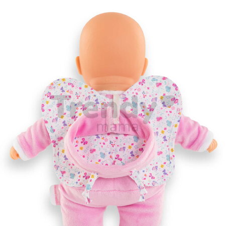 Bábika motýlik Sweet Heart Butterfly Mon Doudou Corolle s modrými očami a krídelkami 30 cm od 9 mes