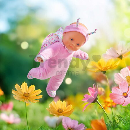 Bábika motýlik Sweet Heart Butterfly Mon Doudou Corolle s modrými očami a krídelkami 30 cm od 9 mes