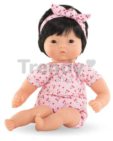 Bábika Bébé Calin Nina Mon Premier Poupon Corolle s hnedými klipkajúcimi očami 30 cm od 18 mes