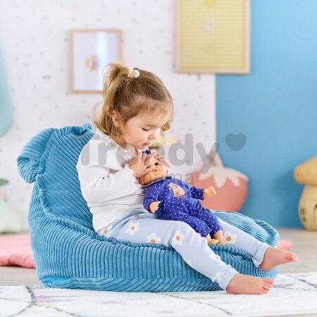 Bábika Bébé Calin Capucine Teddy Bear Mon Premier Poupon Corolle s hnedými klipkajúcimi očami 30 cm od 18 mes