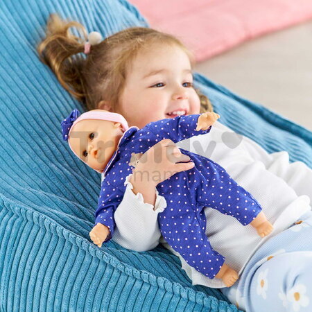 Bábika Bébé Calin Capucine Teddy Bear Mon Premier Poupon Corolle s hnedými klipkajúcimi očami 30 cm od 18 mes