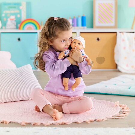 Bábika Bébé Calin Mael Teddy Bear Mon Premier Poupon Corolle s modrými klipkajúcimi očami 30 cm od 18 mes