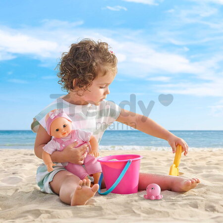 Bábika do vane Baby Bath Océane Mon Premiere Poupon Corolle s modrými klipkajúcimi očami a chobotnicou 30 cm od 18 mes