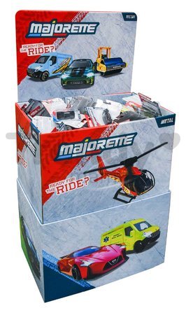 Autíčko Street Cars Assorted Majorette kovové 18 rôznych druhov dĺžka 4 cm 1:64