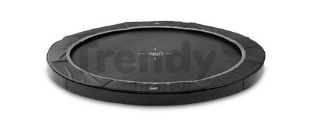 Trampolína Interra Ground Level Sports Trampoline Exit Toys prízemná 244 cm priemer s ventilačným systémom čierna