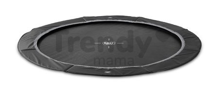 Trampolína Interra Ground Level Sports Trampoline Exit Toys prízemná 366 cm priemer s ventilačným systémom čierna