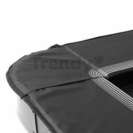 Trampolína Interra Ground Level Sports Trampoline Exit Toys prízemná 214*305 cm s ventilačným systémom čierna