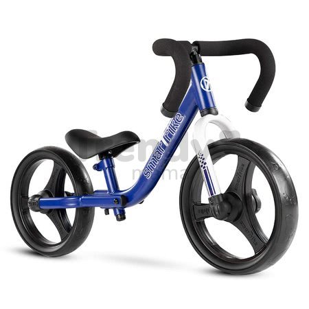 Balančné odrážadlo skladacie Folding Balance Bike Blue smarTrike modré z hliníka s ergonomickými úchytmi od 2-5 rokov a chrániče ako darček