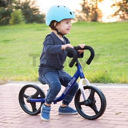 Balančné odrážadlo skladacie Folding Balance Bike Blue smarTrike z hliníka s ergonomickými úchytmi od 2-5 rokov