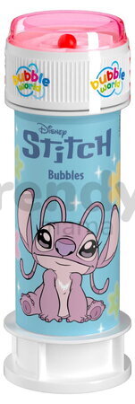 Bublifuk Stitch & Angel Disney Bubble World Dulcop hypoalergénny bez niklu a parabénov