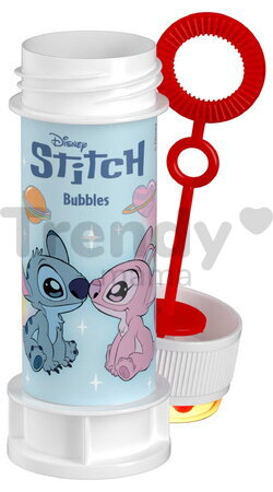 Bublifuk Stitch & Angel Disney Bubble World Dulcop hypoalergénny bez niklu a parabénov