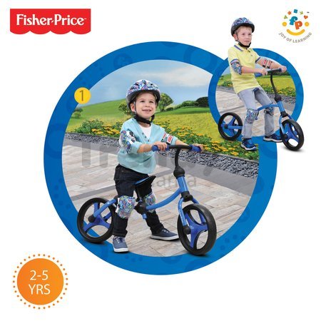 Balančné odrážadlo Fisher-Price Running Bike 2v1 smarTrike modro-čierne od 24 mes
