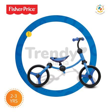 Balančné odrážadlo Fisher-Price Running Bike 2v1 smarTrike modro-čierne od 24 mes