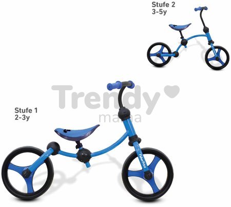 Balančné odrážadlo Fisher-Price Running Bike 2v1 smarTrike modro-čierne od 24 mes