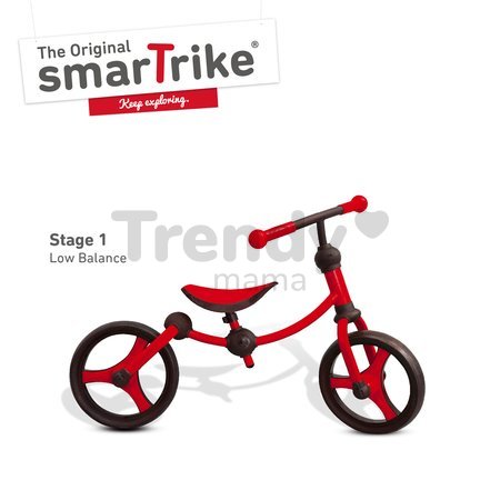 Odrážadlo Running Bike 2v1 smarTrike červené od 24 mes