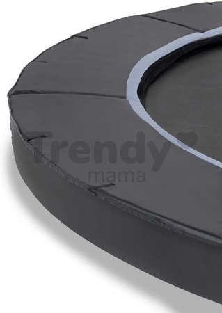 Trampolína s ochrannou sieťou Dynamic Groundlevel Exit Toys do zeme okrúhla 366 cm priemer čierna