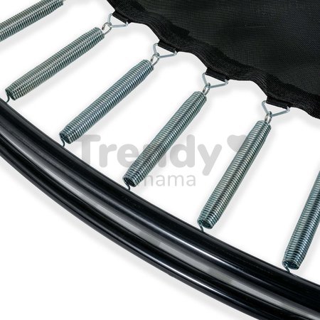 Trampolína Dynamic Groundlevel Sports Exit Toys do zeme okrúhla 366 cm priemer čierna