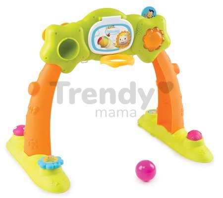 Hrazda 2v1 Arch Cotoons Smoby elektronická s futbalom a basketbalom od 3 mes