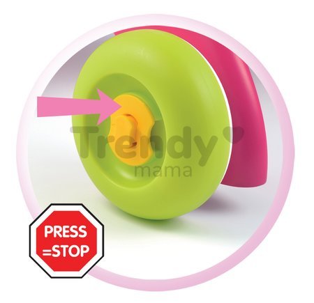 Didaktické chodítko Cotoons Smoby so zvukom a svetlom ružové od 12 mes