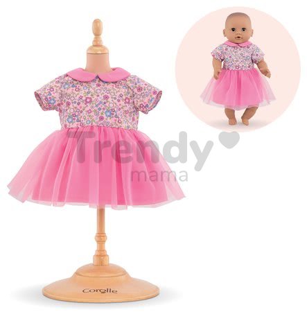 Oblečenie Dress Pink Sweet Dreams Corolle pre 30 cm bábiku od 18 mes