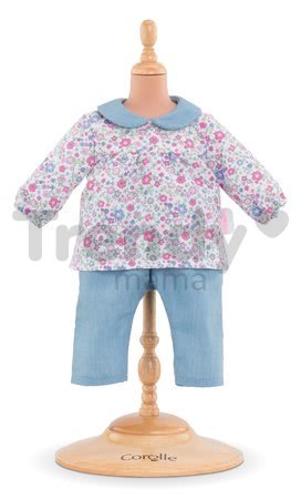 Oblečenie Blouse Flower & Pants Corolle pre 30 cm bábiku od 18 mes