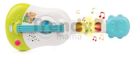 Ukulele hudobný nástroj Cotoons Smoby elektronický so zvukom a svetlom