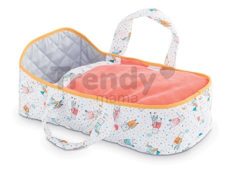 Prenosná textilná postieľka Carry Bed Coral Mon Premier Poupon Bébé Corolle pre 30 cm bábiku od 18 mes