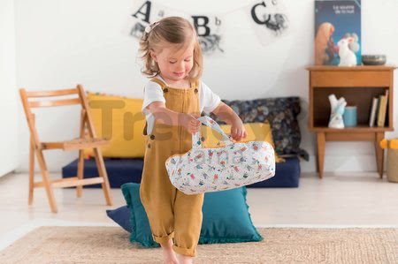 Prenosná textilná postieľka Carry Bed Coral Mon Premier Poupon Bébé Corolle pre 30 cm bábiku od 18 mes