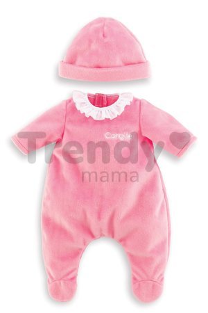 Oblečenie Pajamas Pink & Hat Mon Premier Poupon Corolle pre 30 cm bábiku od 18 mes