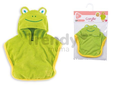 Oblečenie Bathrobe Frog Mon Premier Poupon Corolle pre 30 cm bábiku od 18 mes
