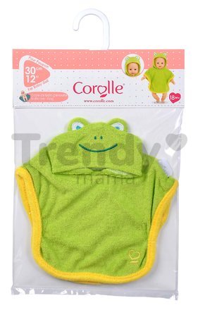 Oblečenie Bathrobe Frog Mon Premier Poupon Corolle pre 30 cm bábiku od 18 mes