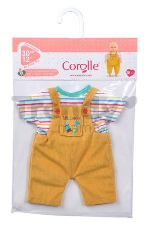 Oblečenie T-Shirt & Overalls Little Artist Mon Premier Poupon Corolle pre 30 cm bábiku od 18 mes
