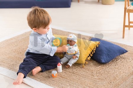 Obedová súprava s podbradníkom Mealtime Set Corolle pre 30 cm bábiku 5 doplnkov od 18 mes