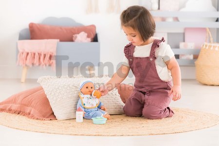 Obedová súprava s podbradníkom Mealtime Set Corolle pre 30 cm bábiku 5 doplnkov od 18 mes