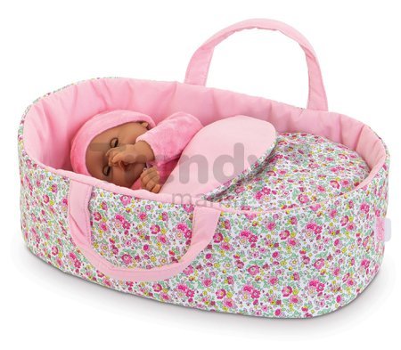 Prenosná postieľka Carry Bed Floral Corolle pre 30 cm bábiku od 18 mes